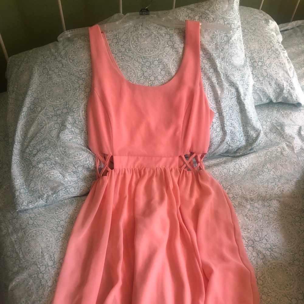 Pink dress